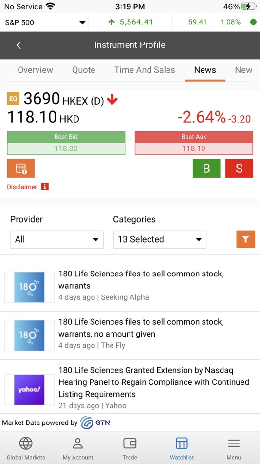 #4. Thanachart Think+ Global (iOS) 由: Thanachart Securities Public Company Limited