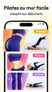 pilates au mur - fitness iPhone Captures Décran 2