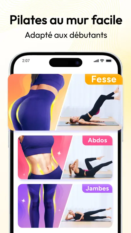 Pilates zu hause, Wand Pilates screenshot 2 of 8