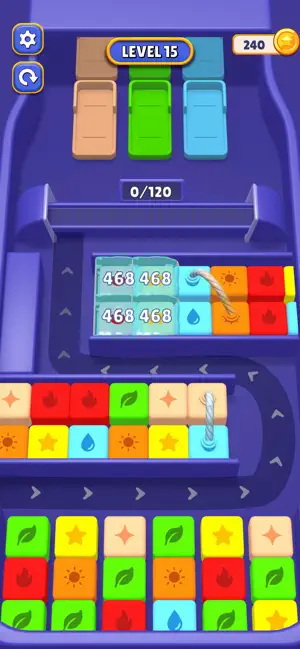 Cube Flow: Color Sort Master screenshot 4