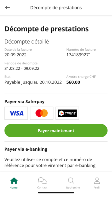 Screenshot #3 pour Sanitas Portal