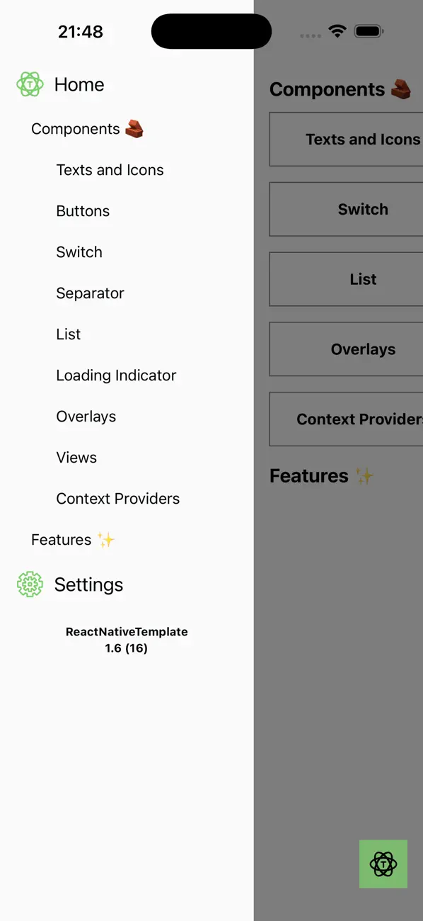 #3. ReactNativeTemplate-RN is FUN (iOS) Podle: Ho Pong Cheng