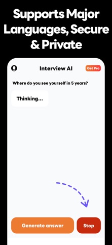 Interview AI - AI Copilot iPhone screenshot