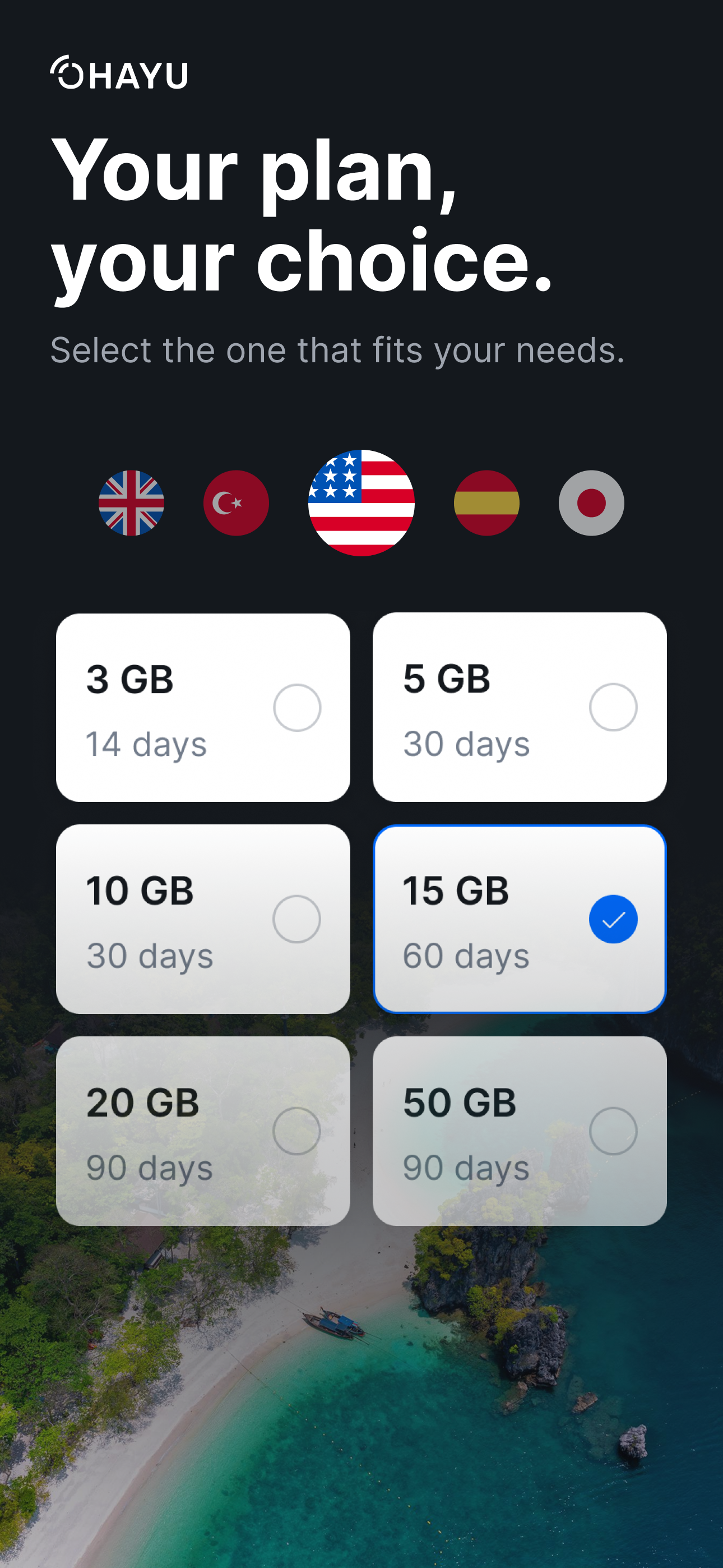 Ohayu: eSIM Travel & Data Plan