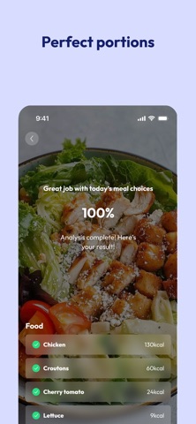 PortionPro, AI Calorie Counter Screenshot 3 of 7