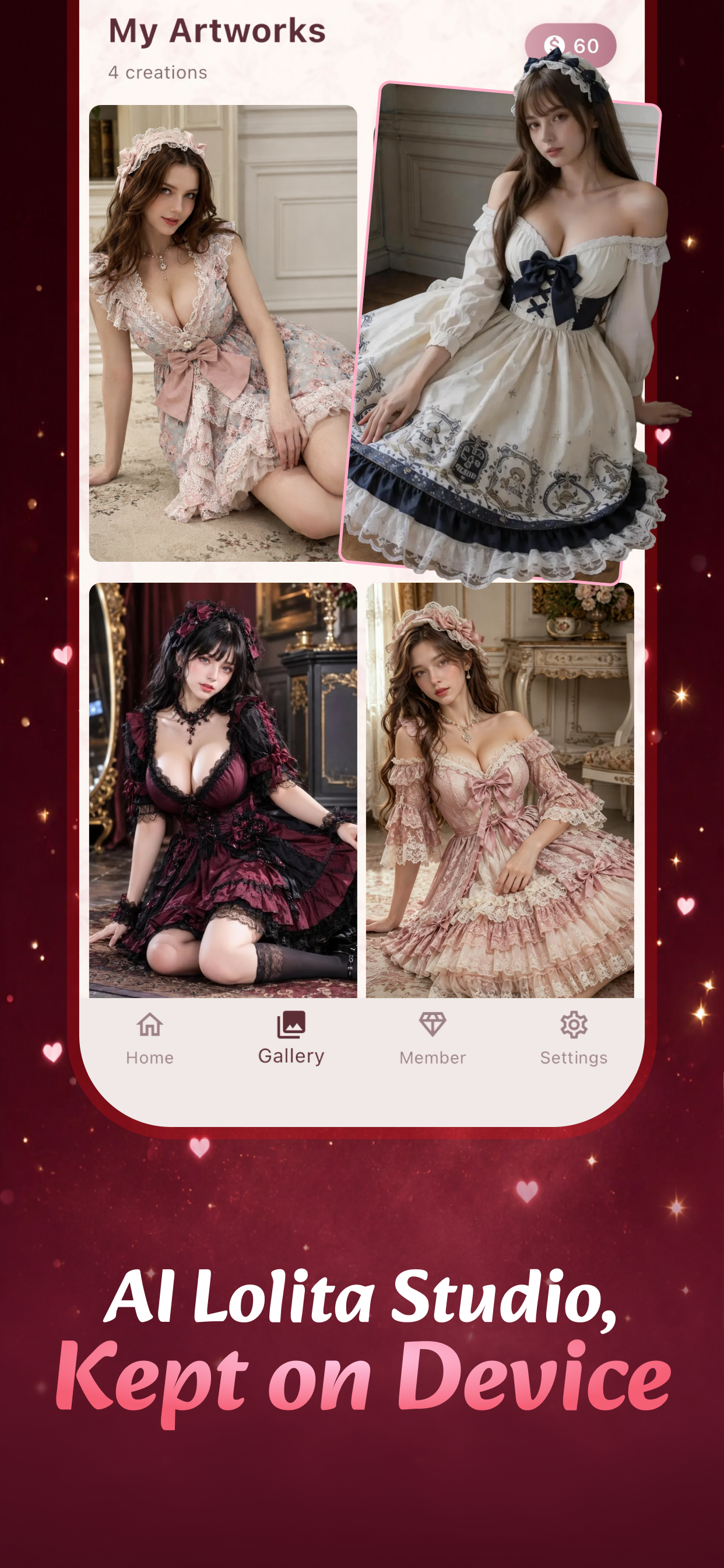 Lorace - AI Dreamy Lolita screenshot 3