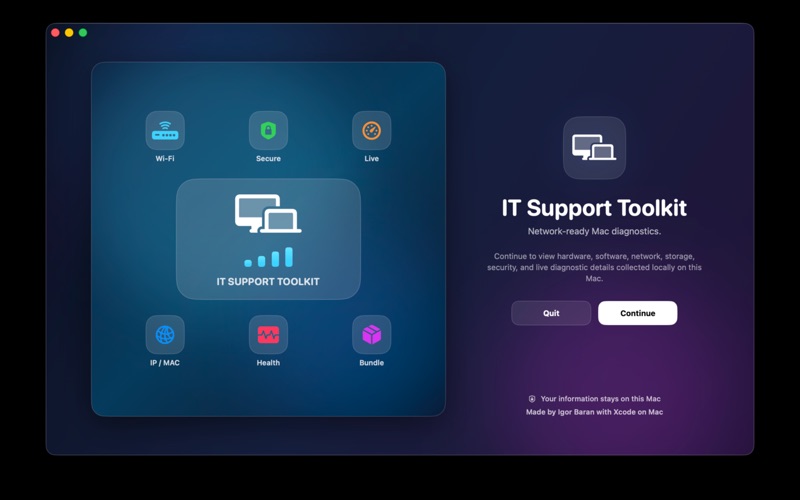 IT Support Toolkit screenshot