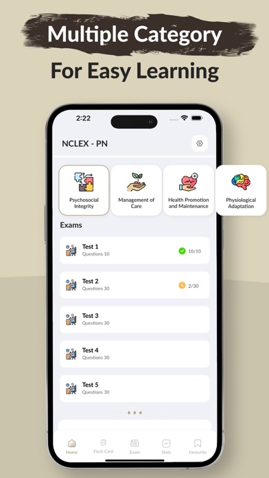 NCLEX RN PN Practice Test 2025 Screenshot