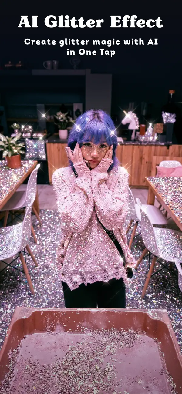 Screenshot #3 pour Glitterr - Sparkle Effects