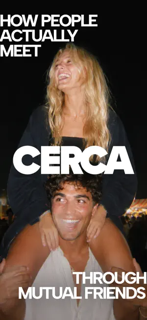 Cerca Dating: Meet Mutuals screenshot 1