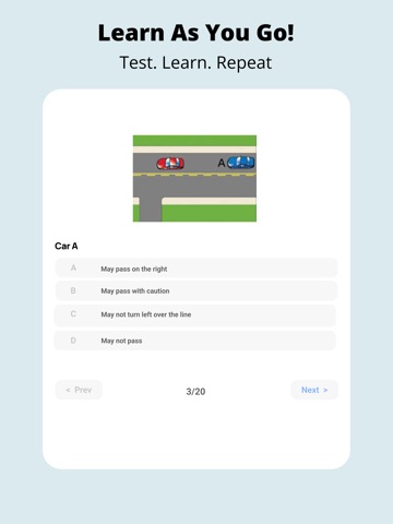 NWT Driving Test iPad screenshot