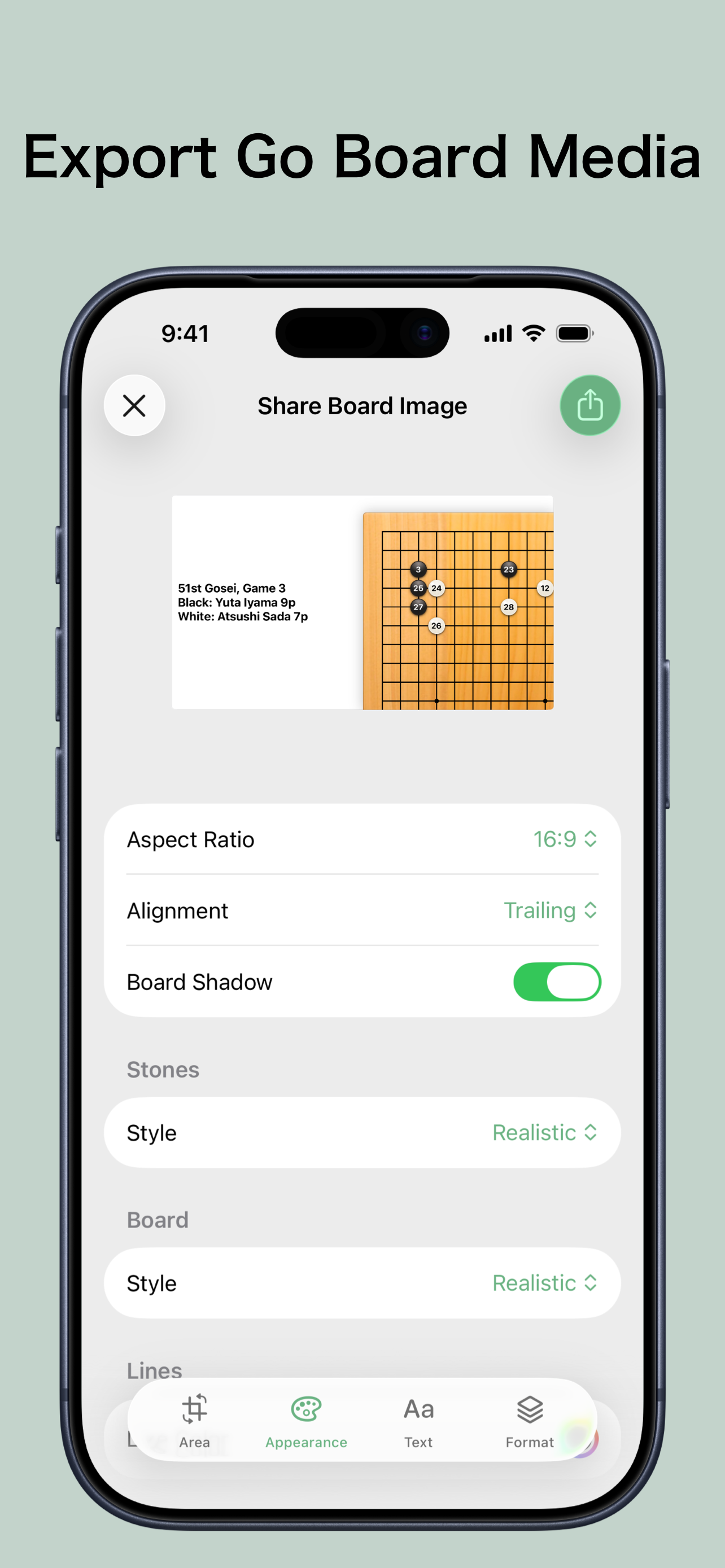 Goroku – Go Kifu Editor screenshot 3