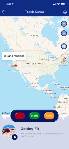 Santa Tracker - Track Santa iPhone screenshot