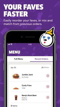 Jack in the Box® Order App iPhone image 4