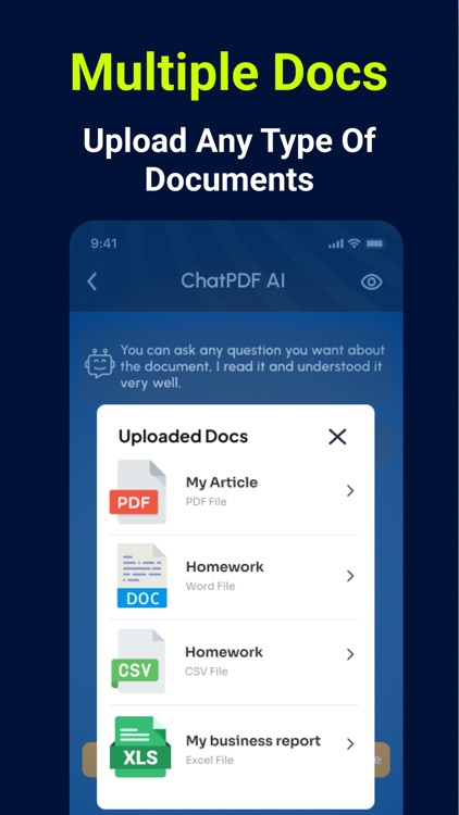 ChatPDF AI: Scan & Summarize