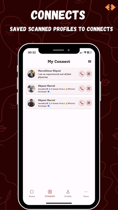 Connect me: Digital identity Screenshot