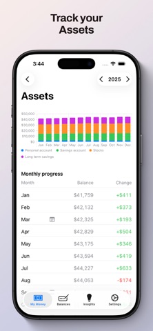 Balans – Net Worth Tracker Screenshot 5 of 6