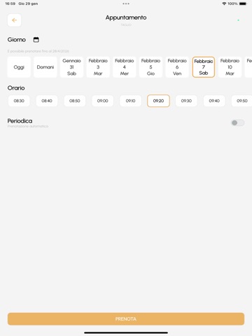 Marino - La barberia iPad screenshot