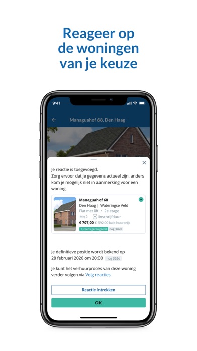 Woonnet Haaglanden Screenshot
