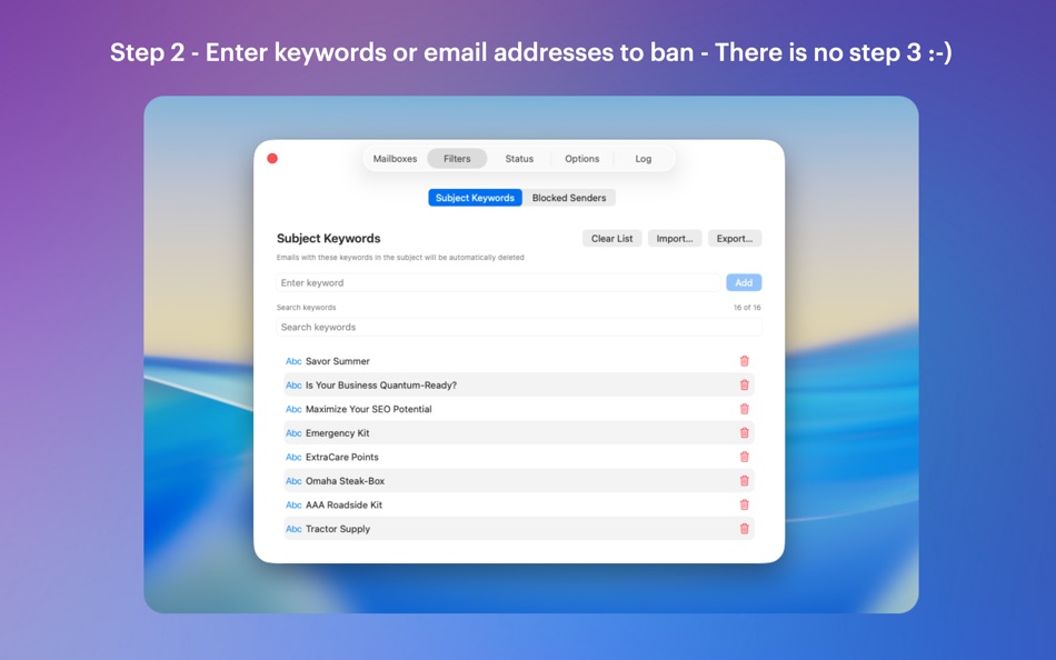 #4. SpamOut (macOS) By: xProline