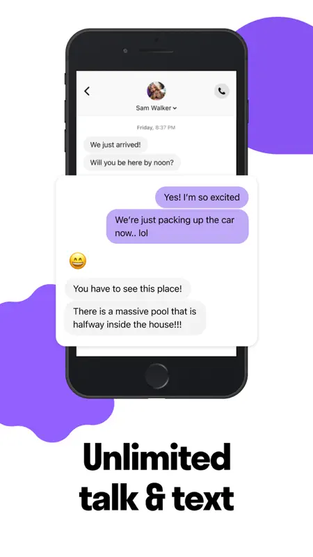 TextNow: Call + Text Unlimited screenshot 4 of 8