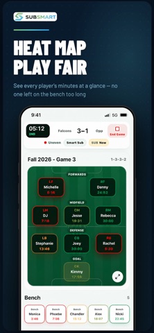 SubSMART: Game Day Assistant screenshot