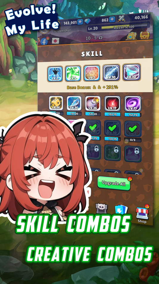 #6. Evolve! My life (iOS) Podle: Su Wei-Cheng