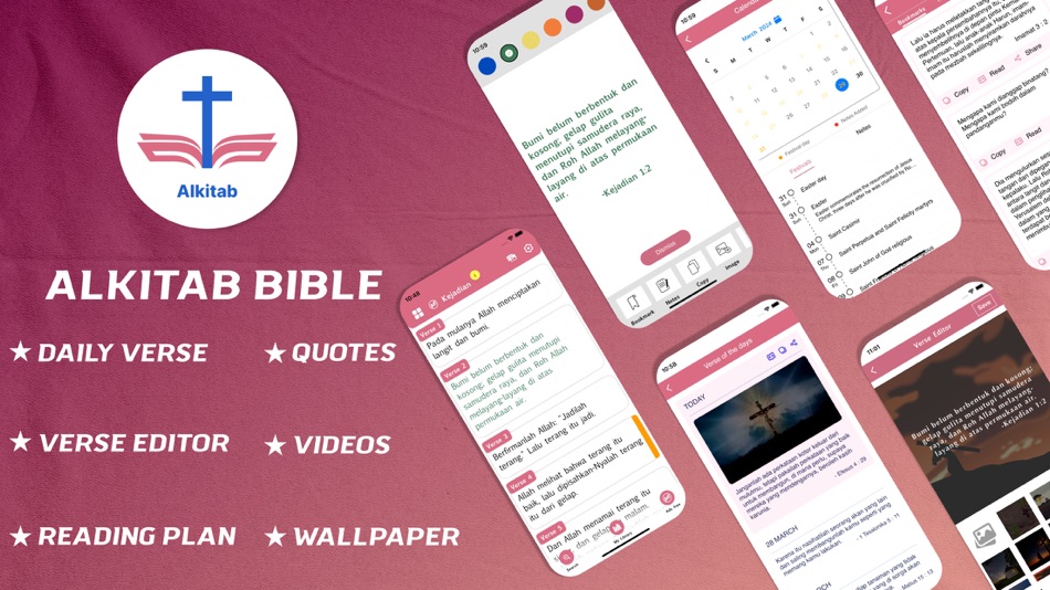 #1. Alkitab Bible - offline (iOS) Bởi: Sumithra Kumar