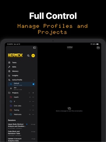 Hermex iPad screenshot 5