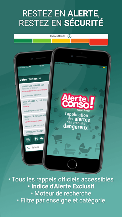 Alerte Conso - Rappel Produit Screenshot