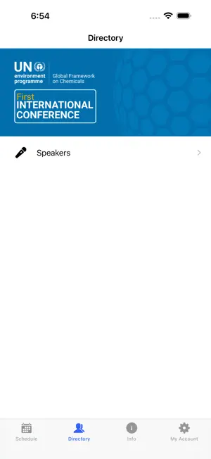First International Conference screenshot 2