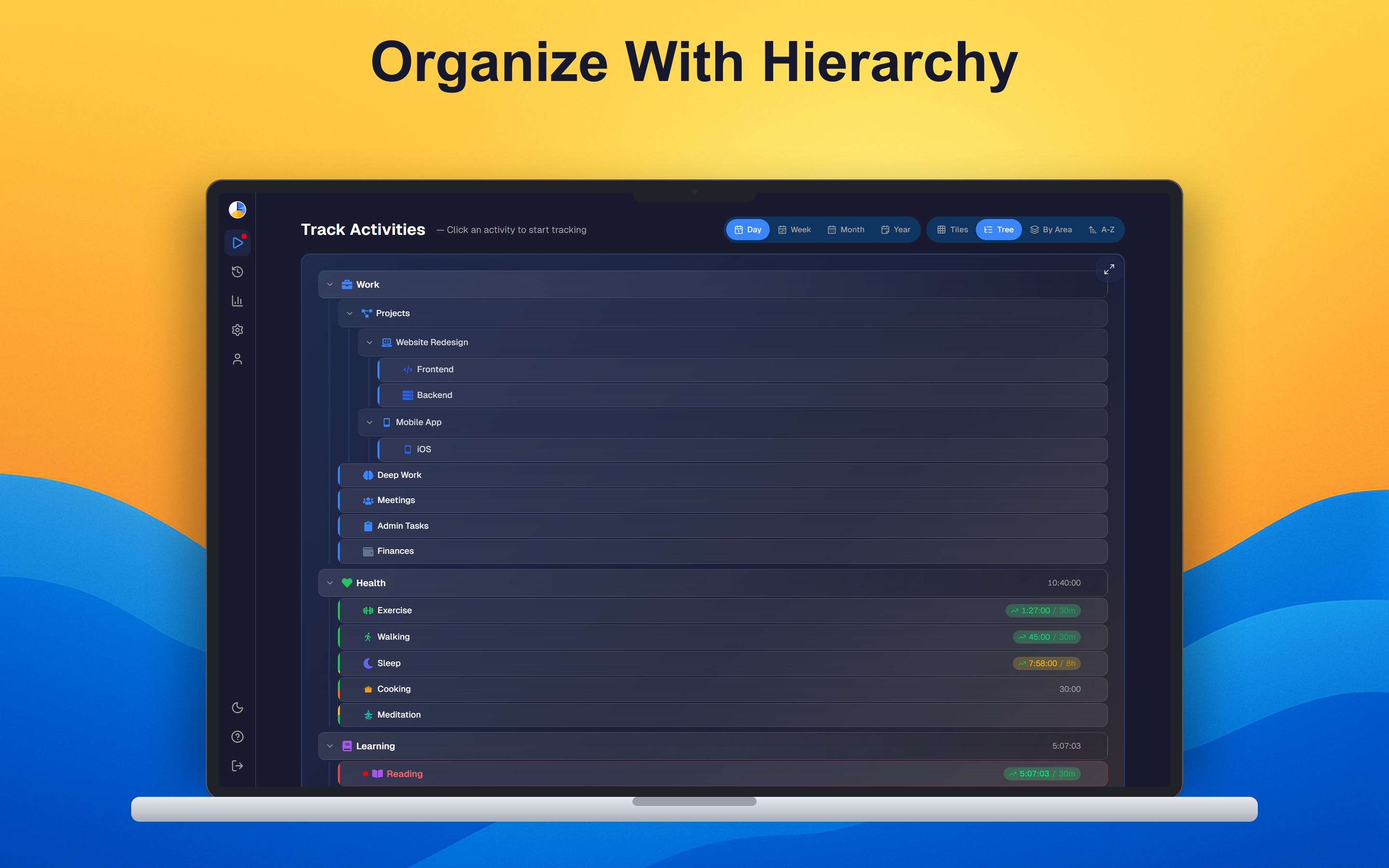 Timetracker - 24h Life Tracker