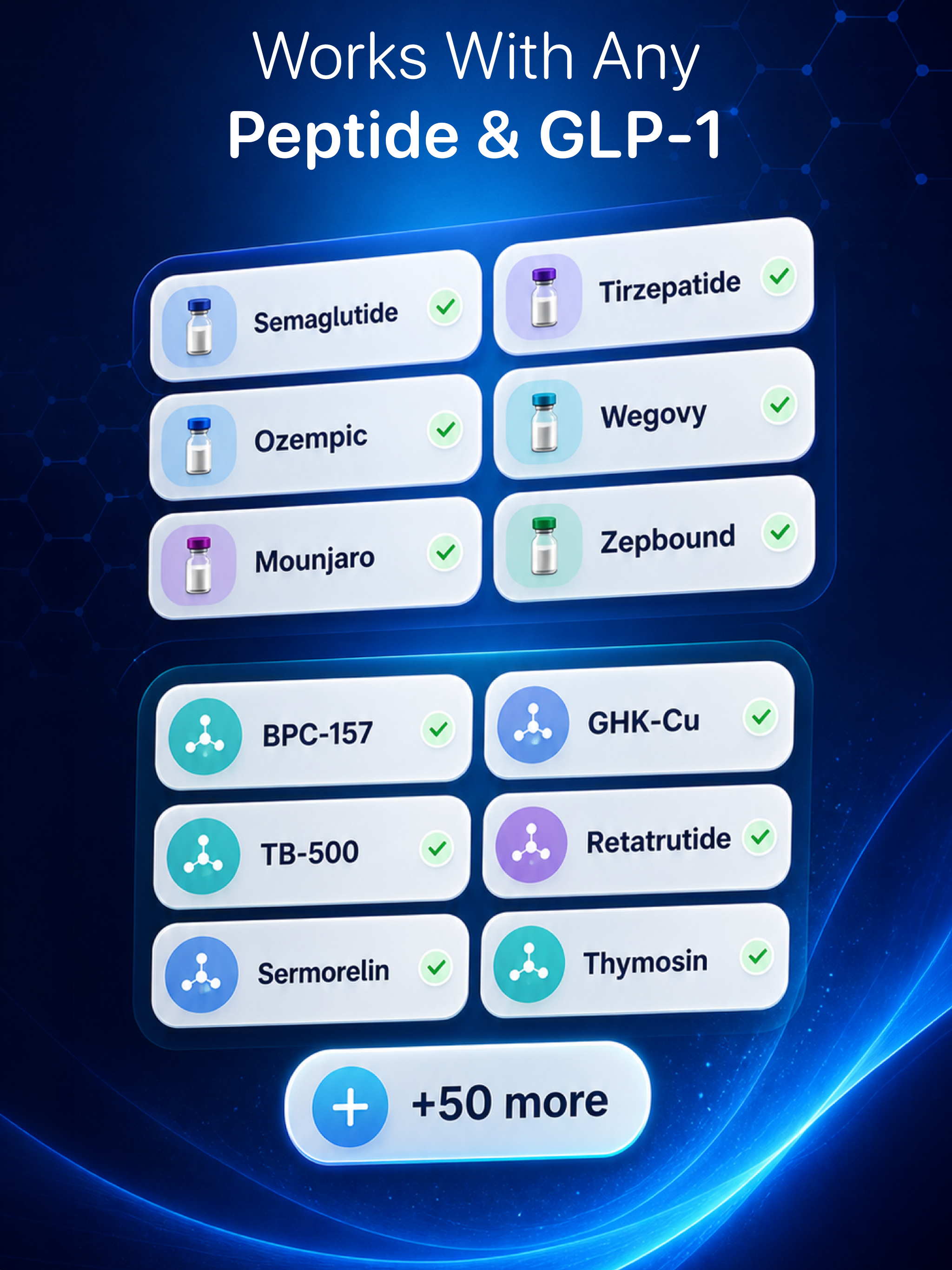 GLP-1 Peptide Tracker: Vitadel screenshot 9
