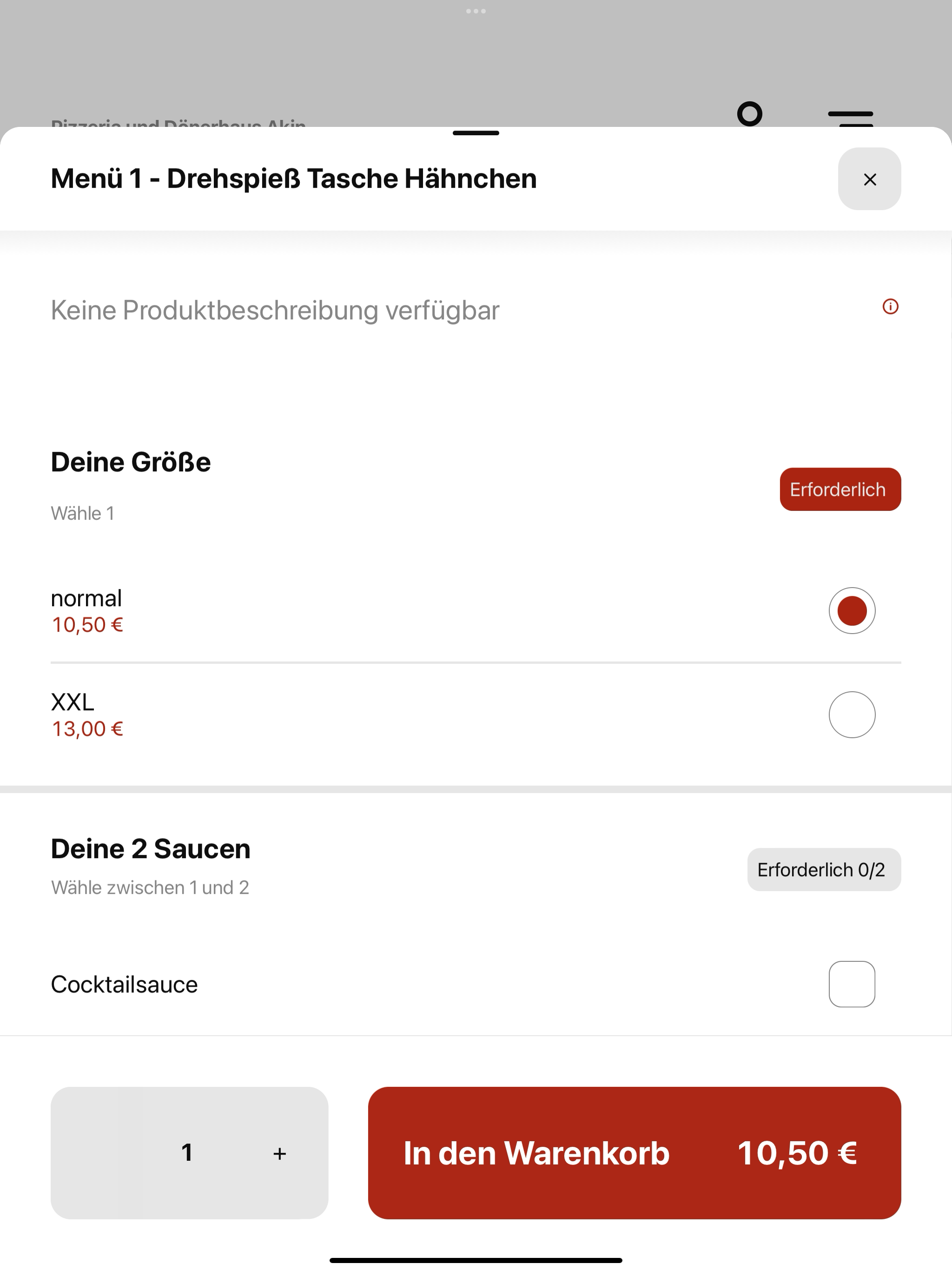 Pizzeria und Dönerhaus Akin