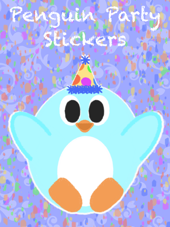 Screenshot #4 pour Penguin Party Stickers