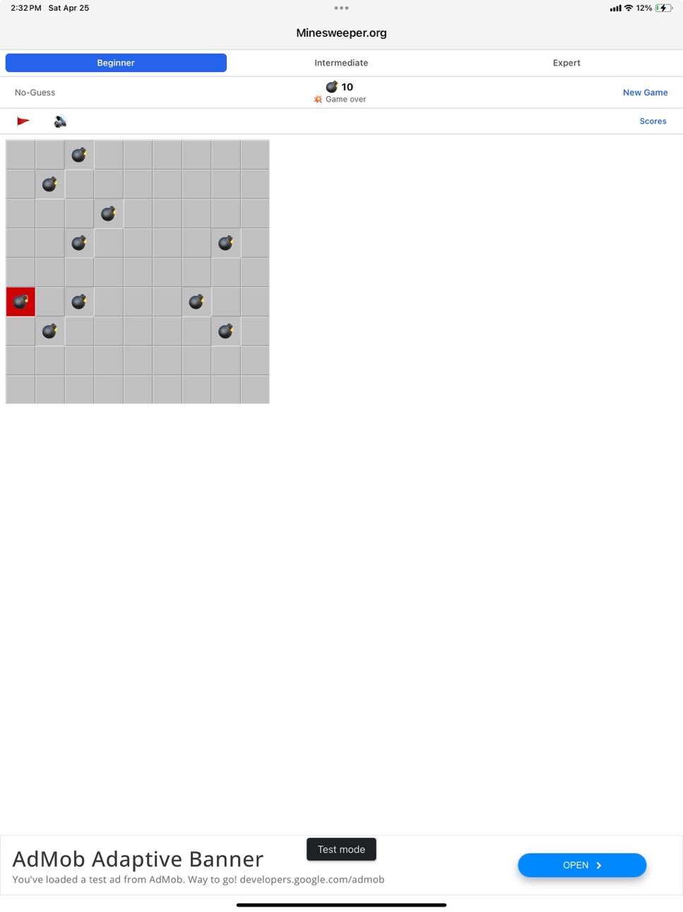 iPad screenshot