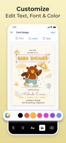 Invitation Maker - Invites4U screenshot