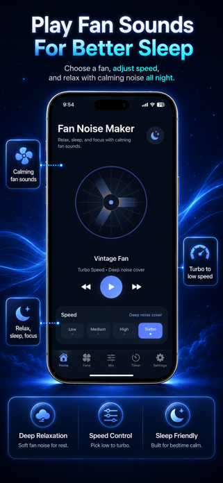 Fan Noise Maker+ Screenshot 3 of 8