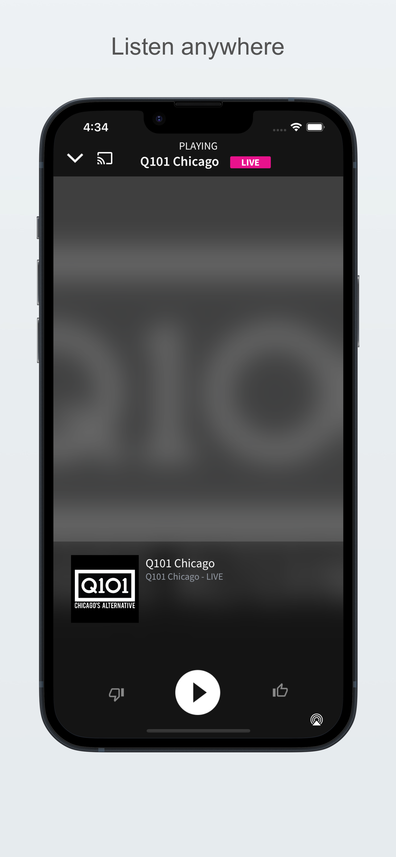 Q101 Chicago screenshot 2