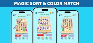 Coin Sort Merge Sorting Games Screenshot 2 of 6