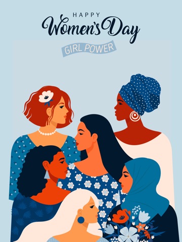 International Womens Day iPad screenshot