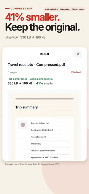 Photo to PDF: Merge, Compress screenshot 3