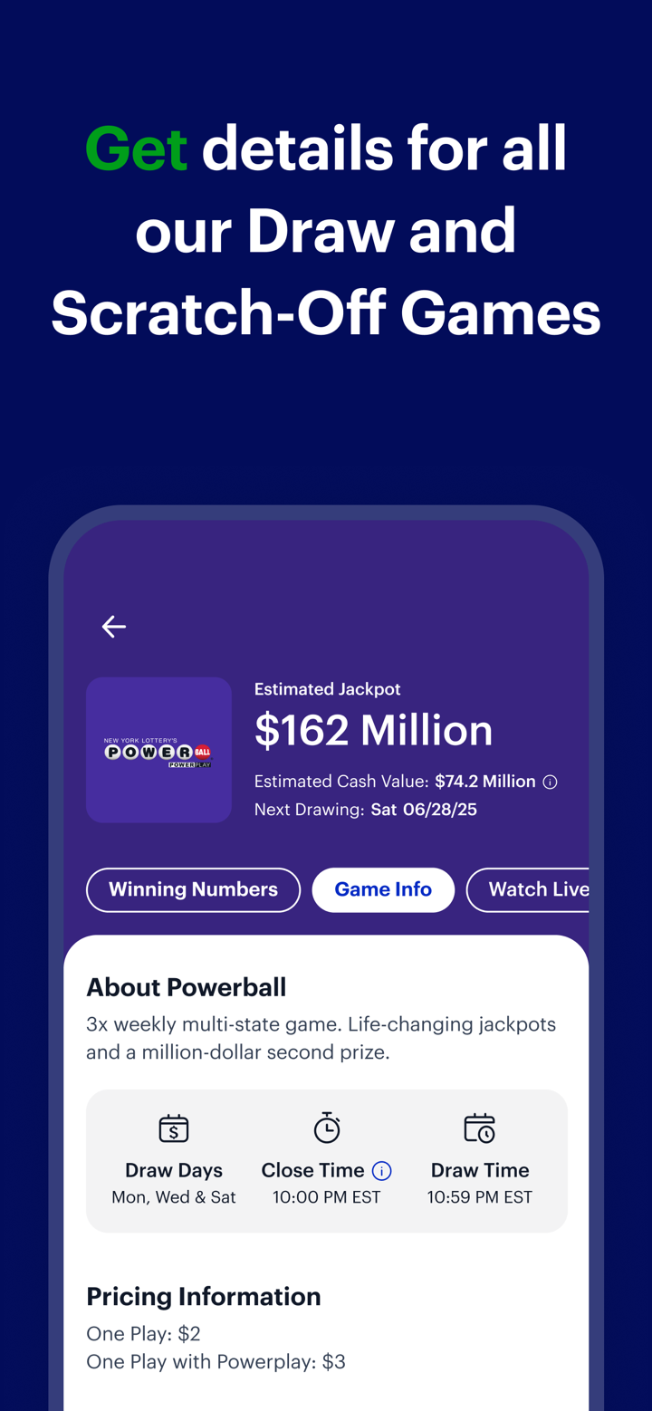 Official NY Lottery screenshot 5