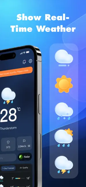 Weatherly: Radar & Alerts screenshot 2