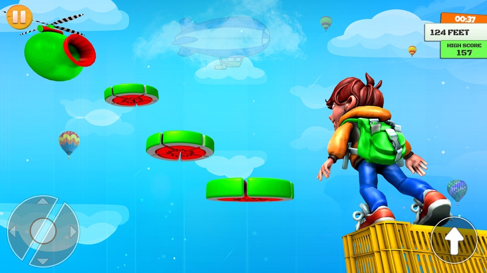 #1. Peak Up: Sky Challenge Rise 3D (iOS) Podle: elinx technologies