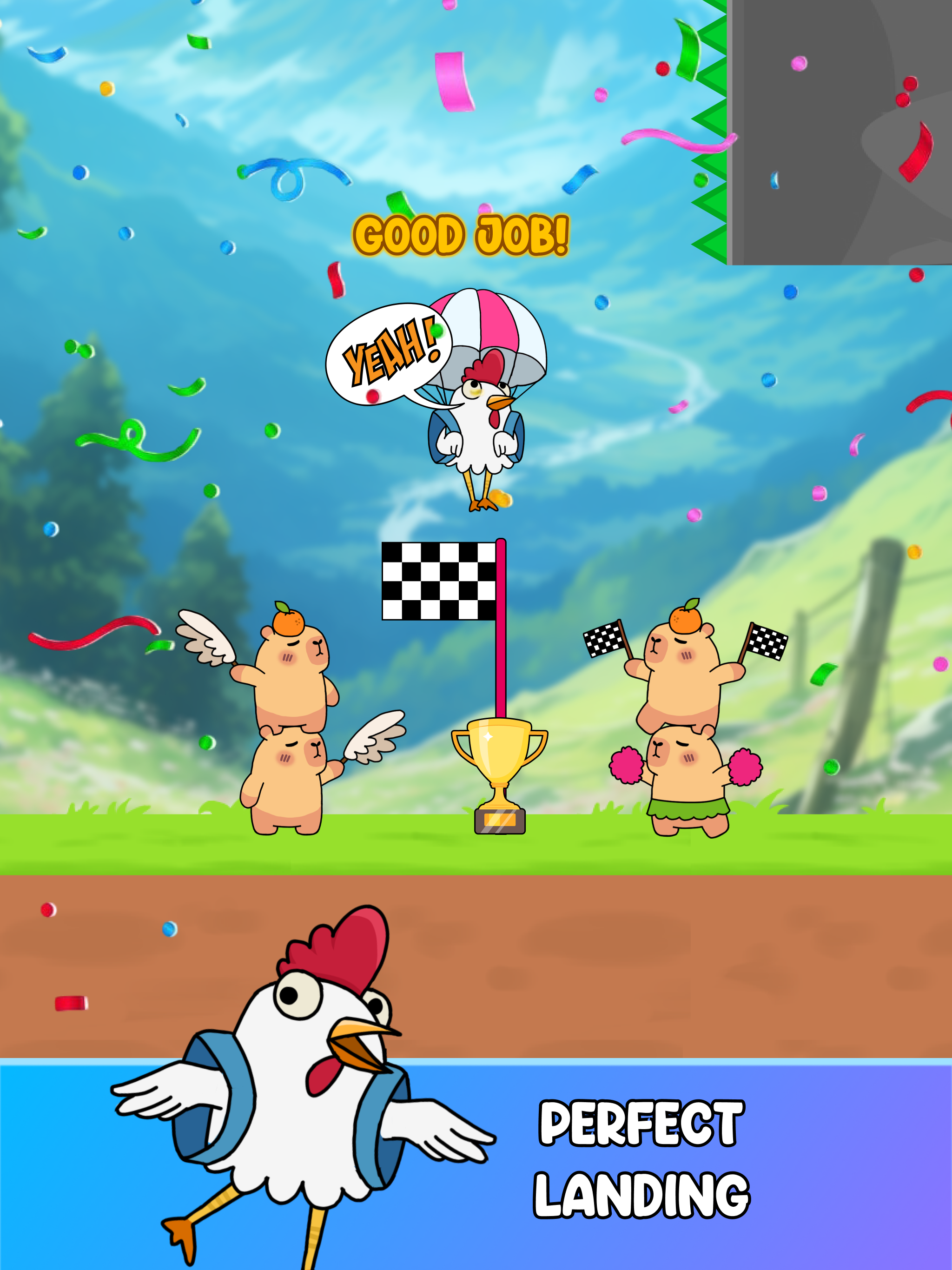 Chicken Jump Fun Challenge screenshot 8