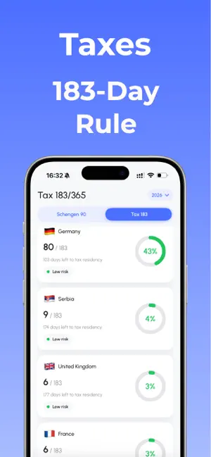 Schengen Calculator 90/180. screenshot 2