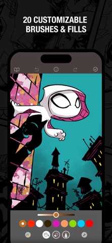Marvel: Color Your Own iPhone screenshot