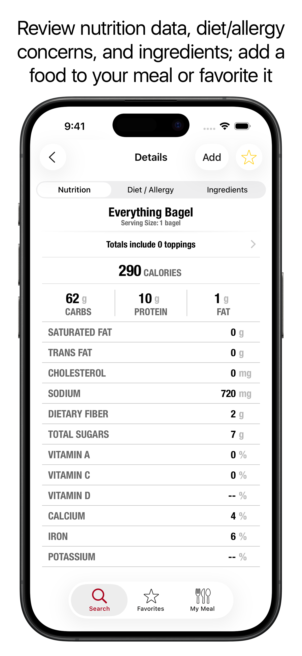 Nutrition - Univ. of Arizona screenshot 3