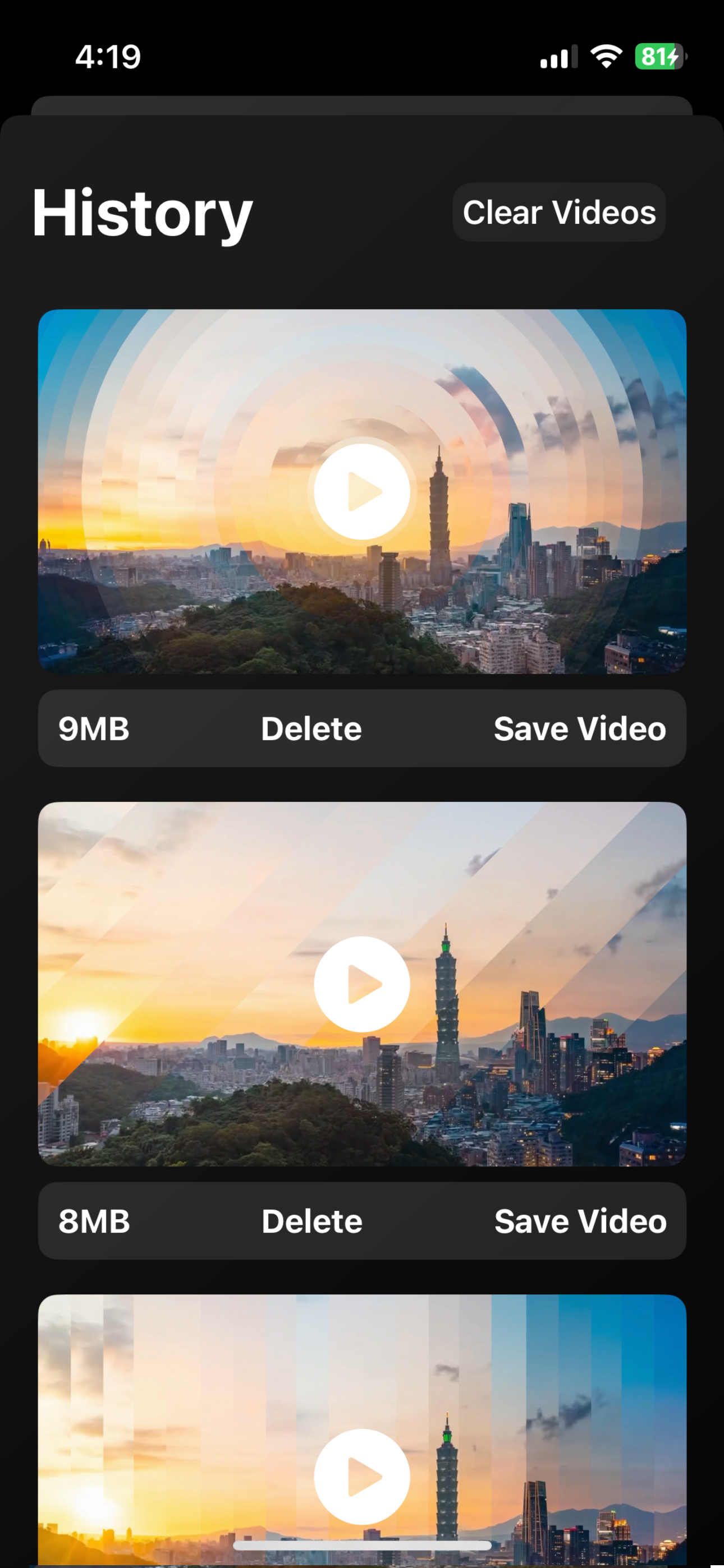 VideoTimeSlice